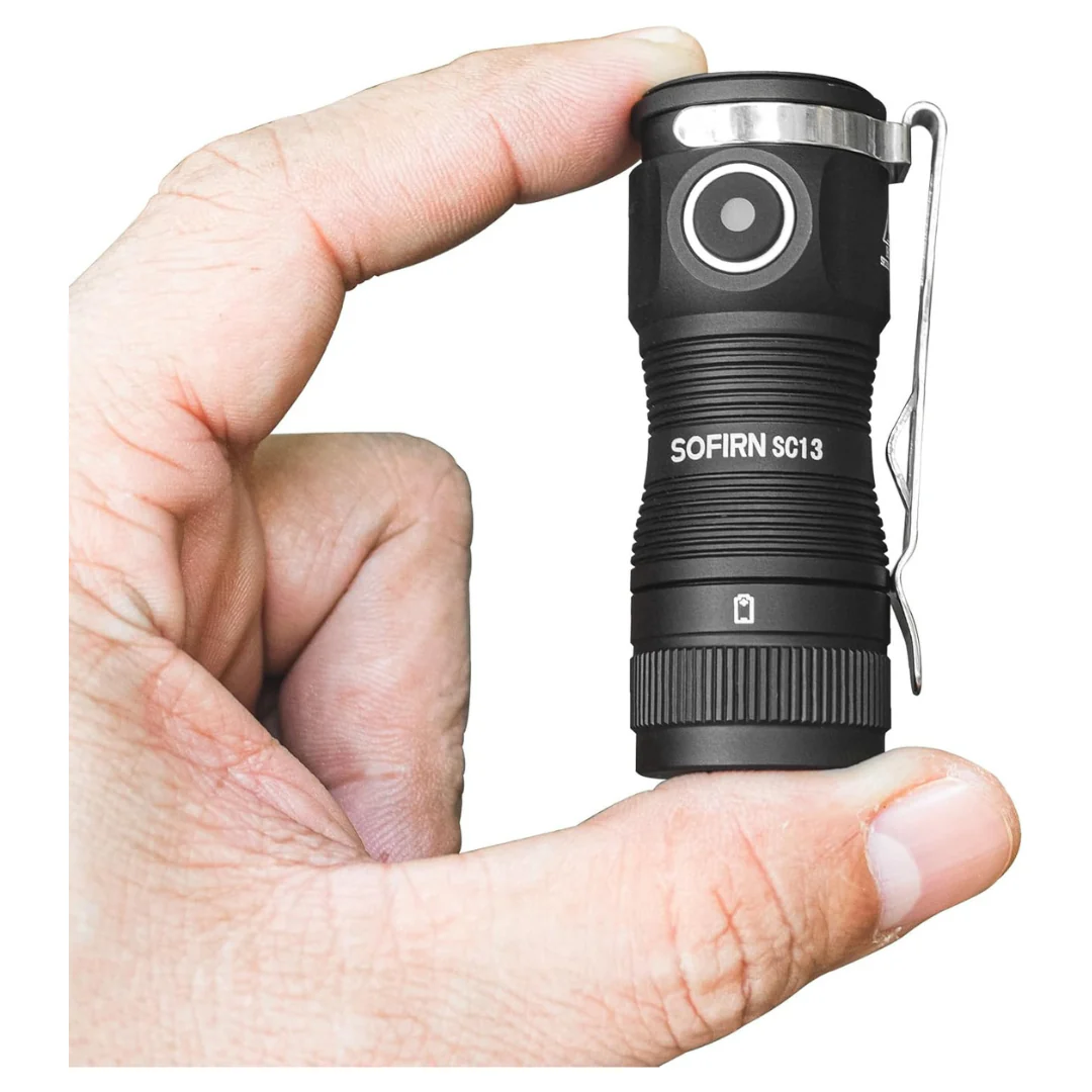 Sofirn SC13 1300lm Rechargeable Mini Tactical Flashlight