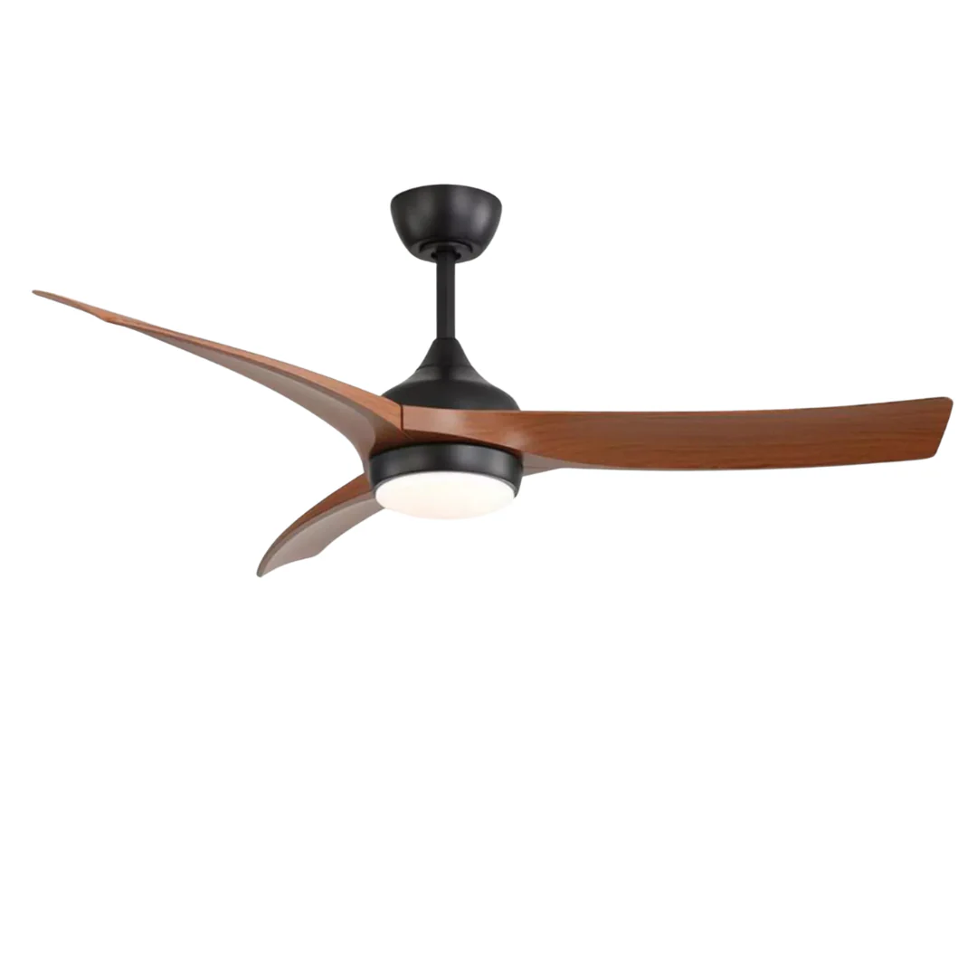 Sofucor 52" Modern Black Standard 3-Blade Ceiling Fan