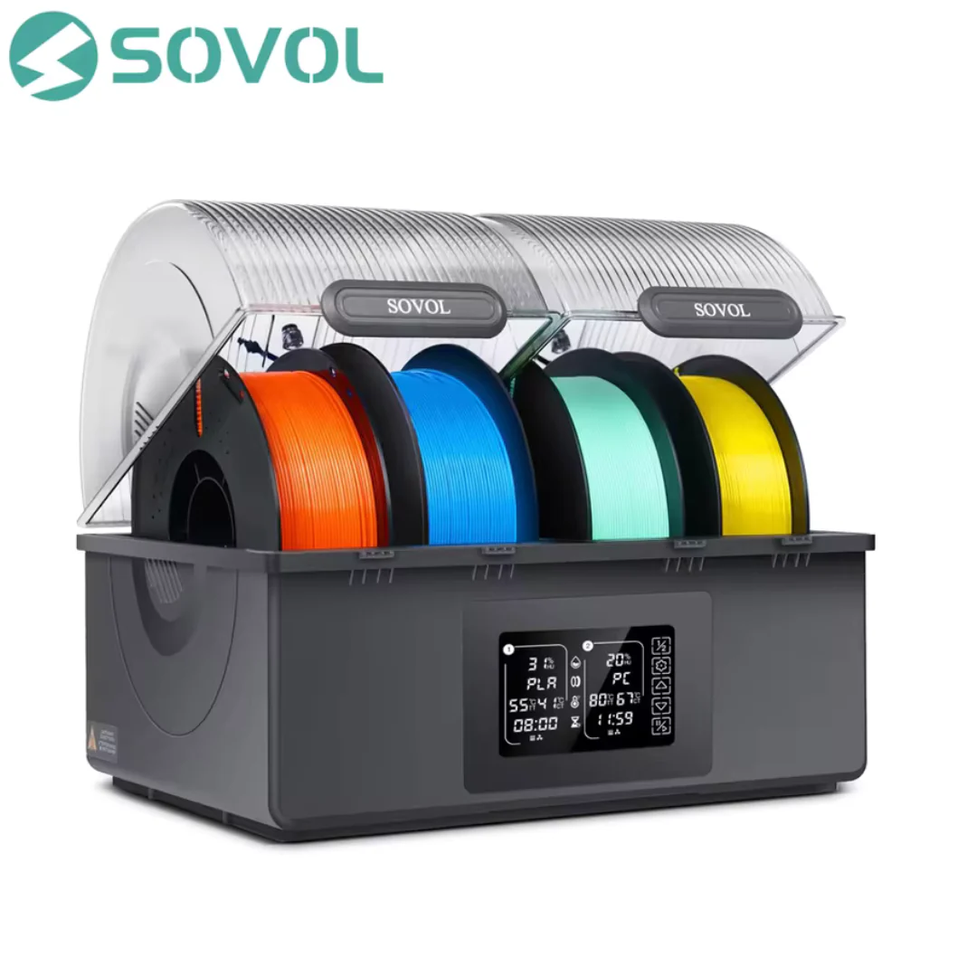 Sovol SH03 Filament Dryer 4 Spools with Auto Dehumiditification