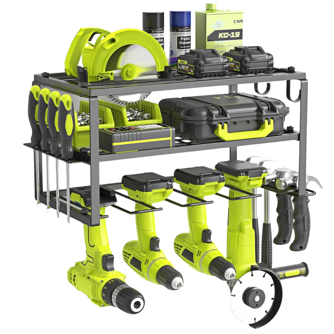 Sunally Heavy Duty Floating 3 Layers Power Tool Organizer