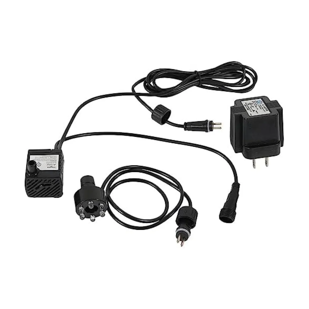 Sunnydaze 12V Fountain Pump With LED Light
