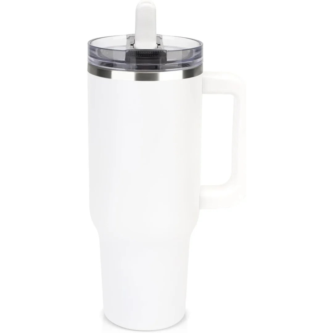 Sursip 40 oz Tumbler with Handle & Flip Straw (Various Colors)