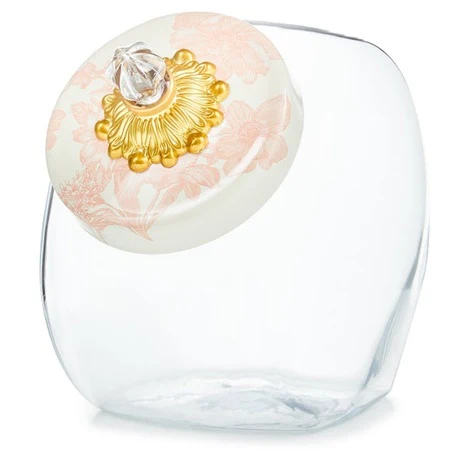 Sweets Jar with Rosy Garden Lid
