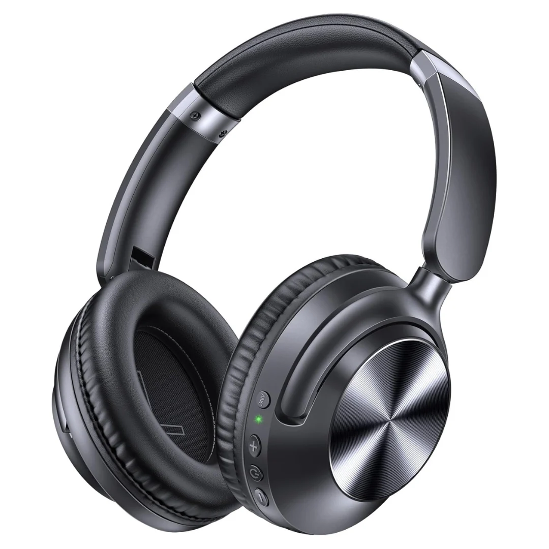 TAGRY Hybrid Active Noise Cancelling Over Ear Bluetooth Headphones