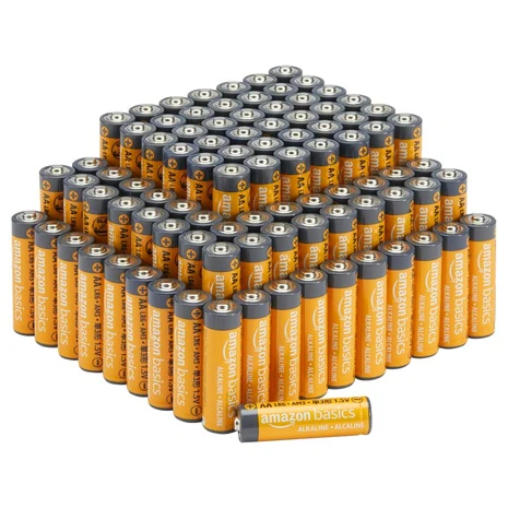 Targeted: 100-Pack Amazon Basics AA Batteries