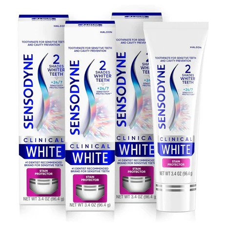 Targeted: 3 Sensodyne Clinical White Whitening Toothpaste