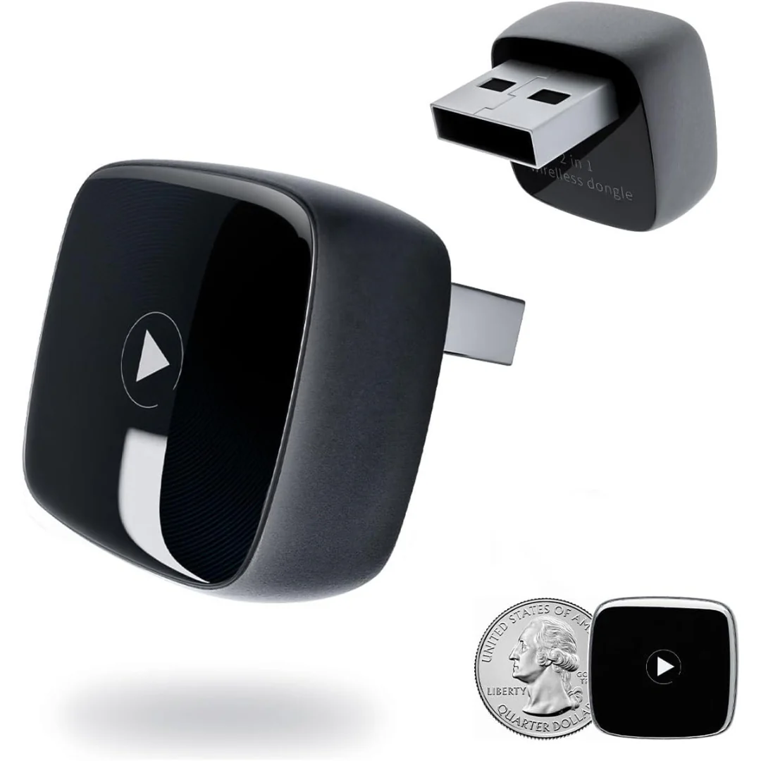 ThermoHalo 2-in-1 Wireless CarPlay Adapter