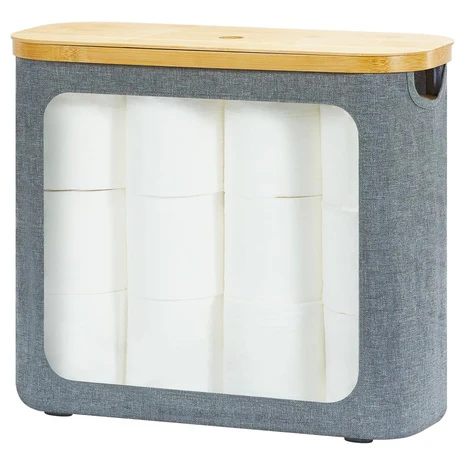 Toilet Paper Storage Basket with Lid
