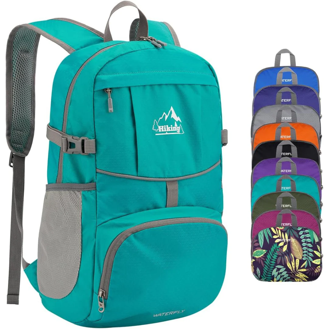 Unisex Hiking Packable 25L Ultra Lightweight Backpack