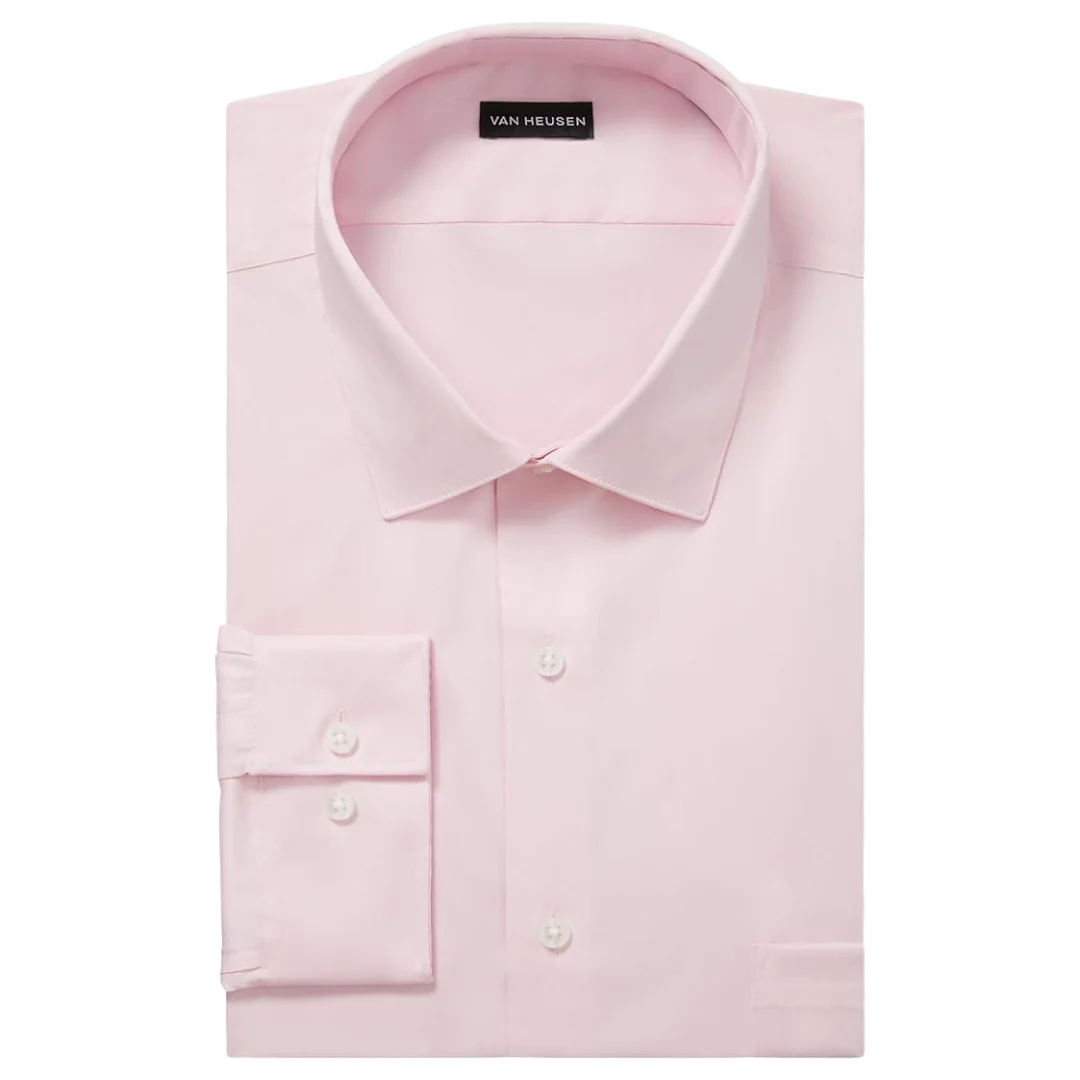 Van Heusen Men's Ultra Wrinkle Free Flex Dress Shirt