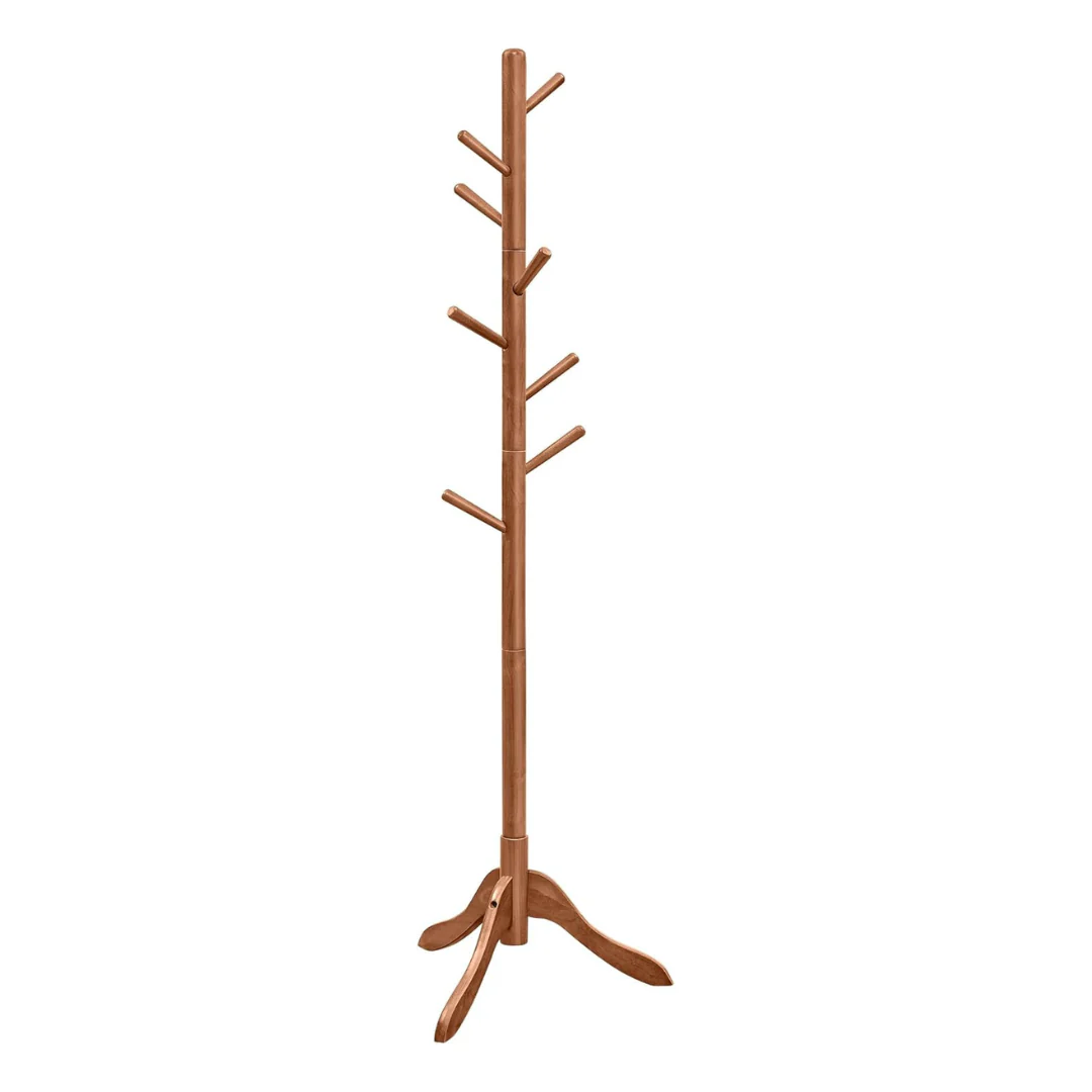 Vasagle Free Standing Tree-Shaped Solid Wood Coat Rack