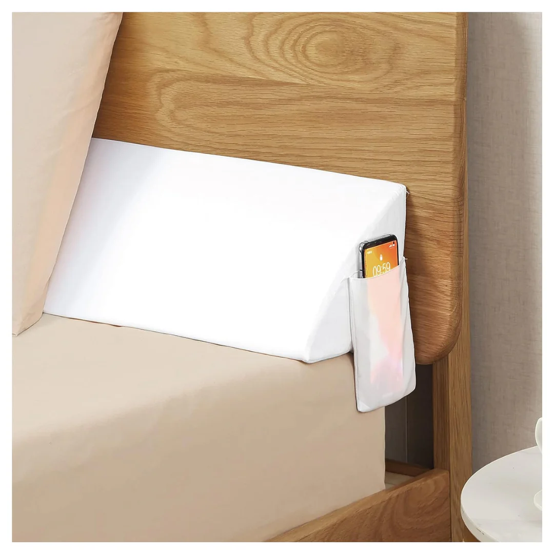 Vekkia Queen Bed Wedge High-Density Foam Fills Gaps Pillow
