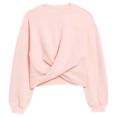 Women's Bounce Fleece Twist Front Top